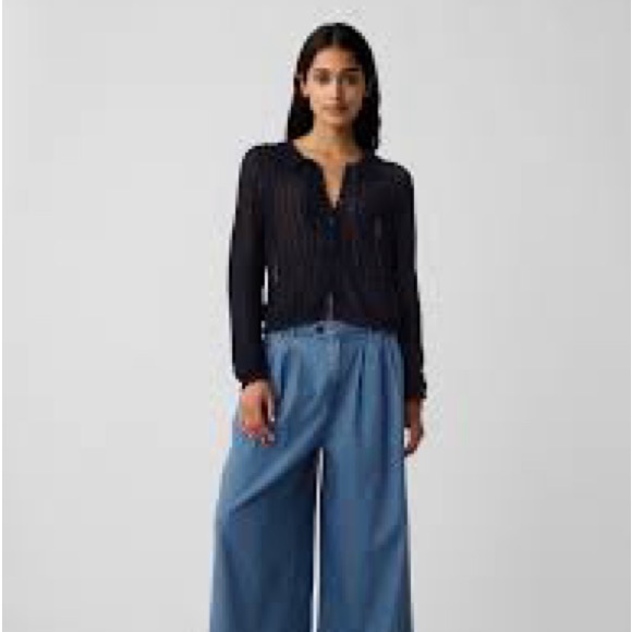 GapxDoen linen blend cardigan XL NWT - Picture 2 of 9